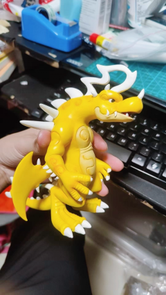 石器时代手办模型，2代风人龙布鲁顿，石器周边收藏