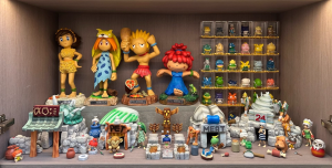 石器时代玛丽娜丝渔村建筑，初代人形公仔，JSS初代盲盒