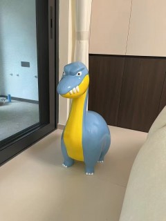 巨大蓝雷龙手办80厘米高GK客厅/室外庭院摆件