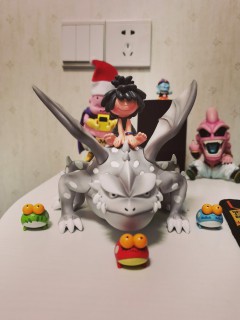 e***o买家秀，石器时代黑蛙王手办公仔非盲盒