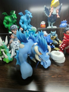 石器时代魔法兽买家秀（z***o）地水火风四属性魔兽模型手办GK